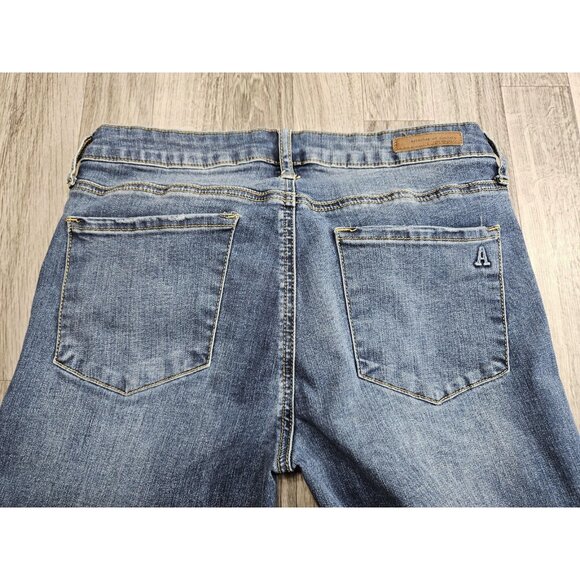 Articles of Society Jeans Womens 28 Distressed Prairie Raw Hem Stretch Denim - Picture 4 of 15